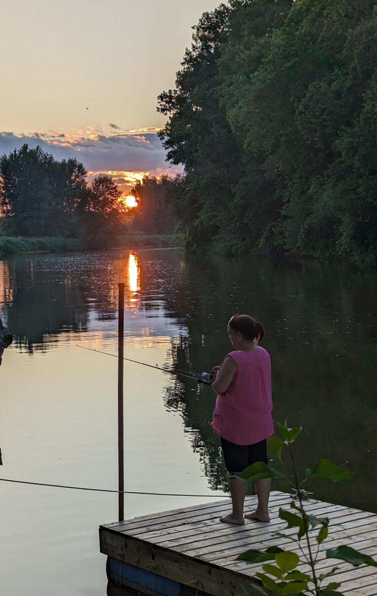 Pourvoirie Stéphane Marin Maskinongé Esterno foto
